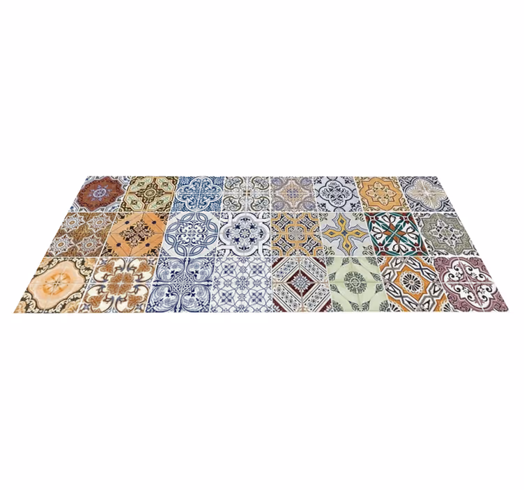 Tappeto pvc cucina stile mediterraneo eclettico - TenStickers