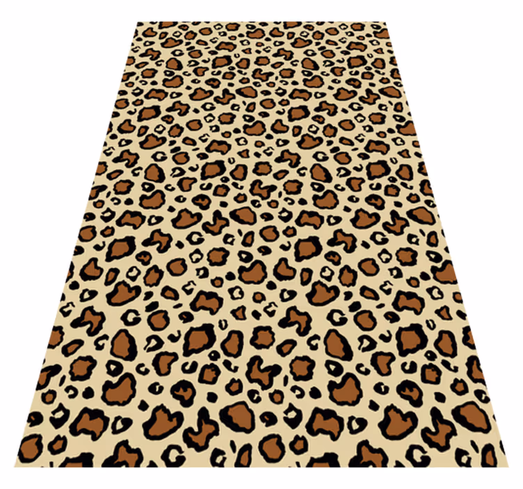 Tappeto vinile animali stampa leopardata classica - TenStickers