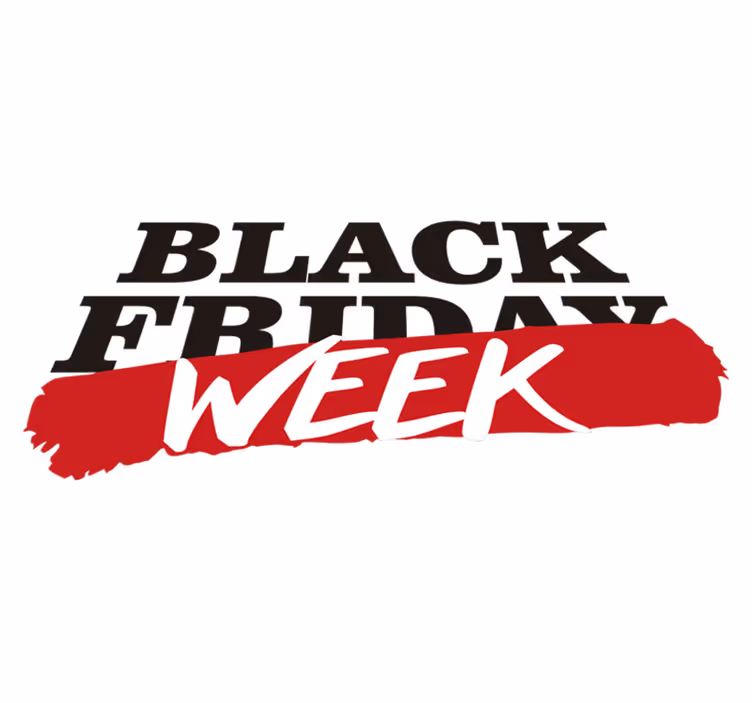 Tappeto vinile black friday settimana del black friday - TenStickers