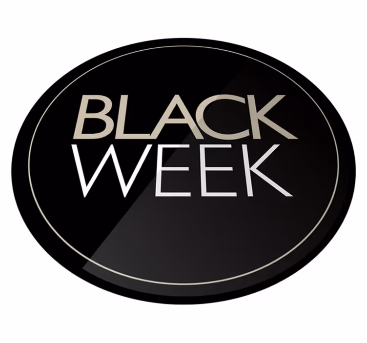 Tappeto vinile black friday offerta black week - TenStickers