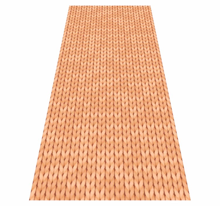 Tappeto pvc cucina beige tessile - TenStickers