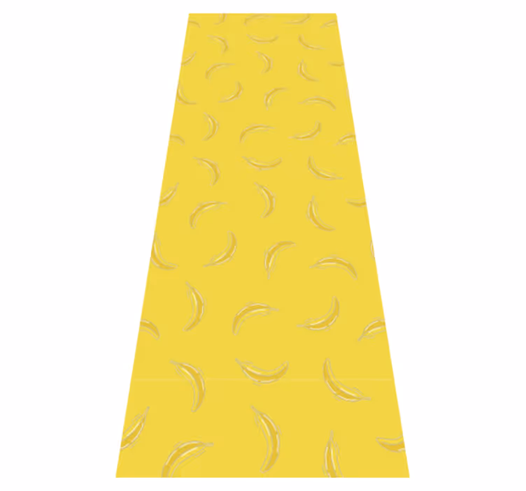 Tappeto pvc cucina giallo pantone banane - TenStickers