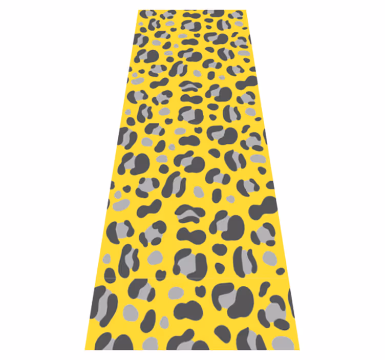 Tappeto vinile stampa animale stampa leopardata pantone - TenStickers