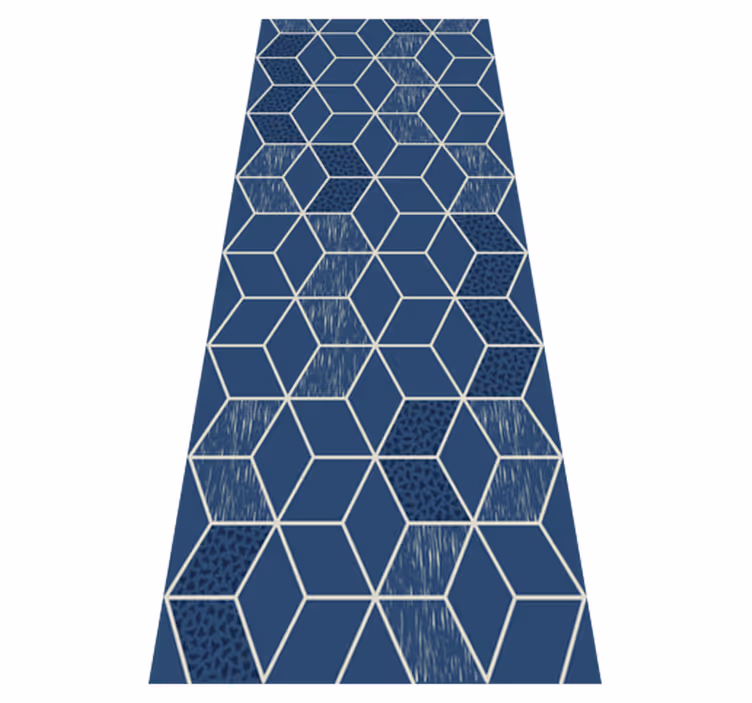 Tappeto vinile geometrico vittoria invecchiato - TenStickers