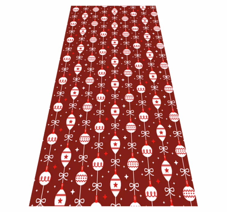 Tappeto vinile natale decorazioni natalizie - TenStickers