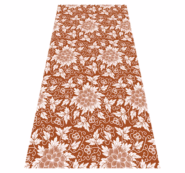 Tappeto vinile natura creazione botanica - TenStickers