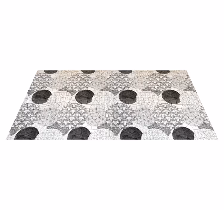 Tappeto vinile geometrico motivo geometrico orientale - TenStickers