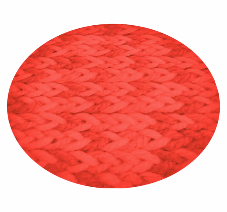 Tappeto vinile geometrico pattern circolari testurizzati - TenStickers