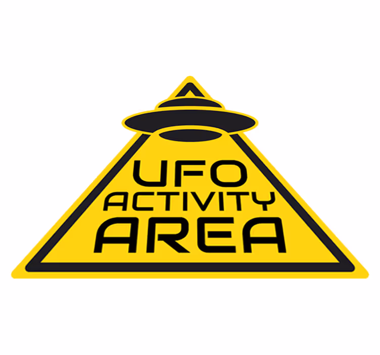 Tappeto vinile per bambini adesivo attività ufo - TenStickers