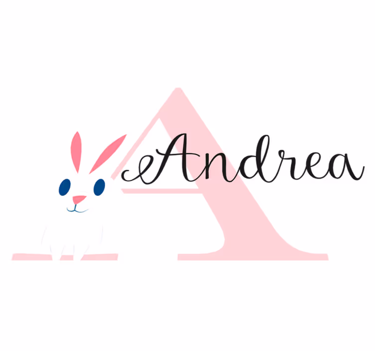 Tappeto vinile per bambini adesivo personalizzato felice - TenStickers