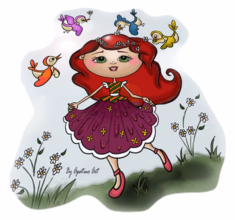 Tappeto vinile per bambini avventura nel campo - TenStickers