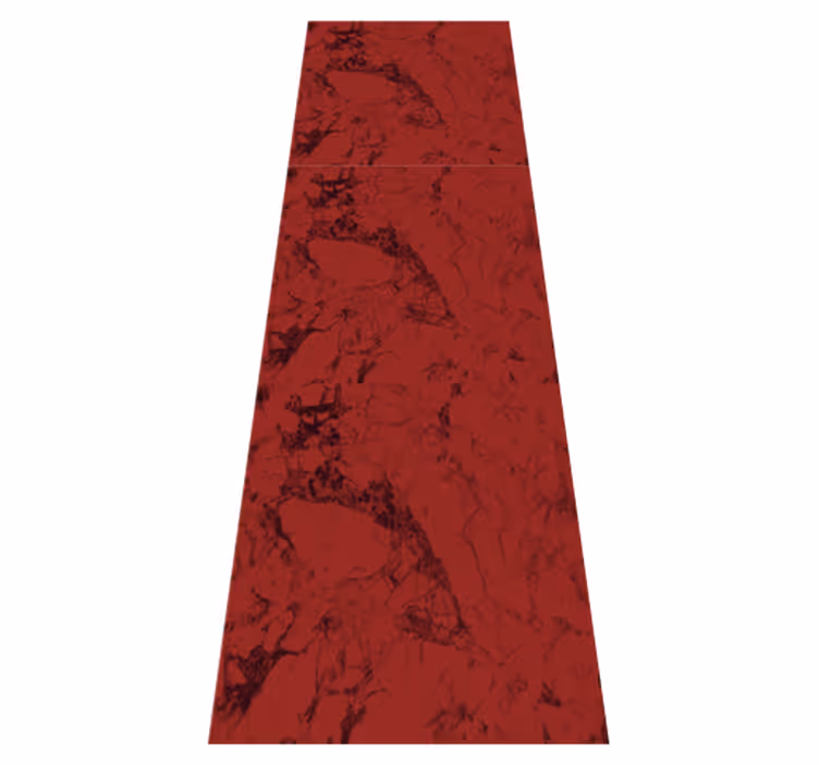 Tappeto vinile bagno sfondo marmo rosso scuro - TenStickers