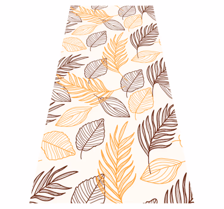 Tappeto vinile bagno design cereali colore oro - TenStickers