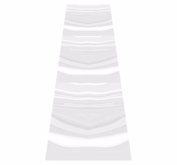 Tappeto vinile bagno dettaglio di marmo bianco - TenStickers