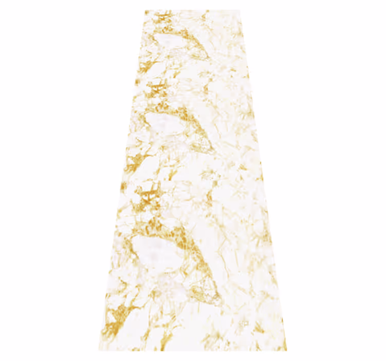 Tappeto vinile bagno texture marmo onice beige - TenStickers