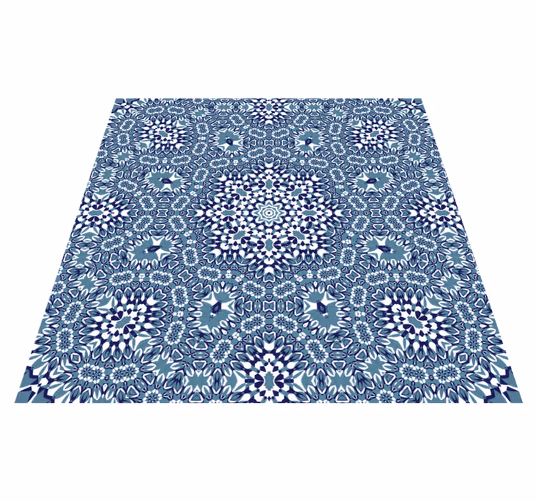 Tappeto pvc cucina mandala mosaic - TenStickers