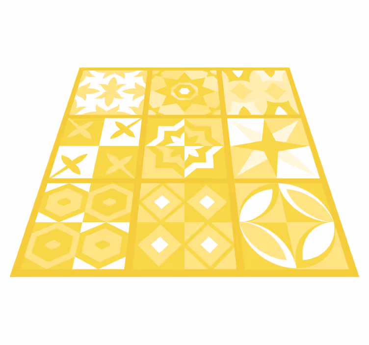 Tappeto pvc cucina pantone illuminante - TenStickers
