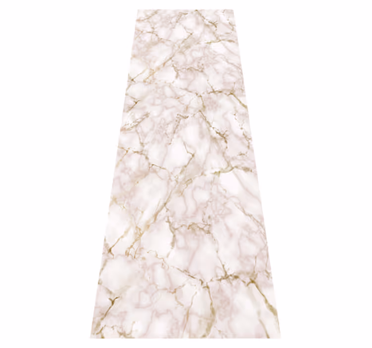Tappeto pvc cucina marmo rosa - TenStickers