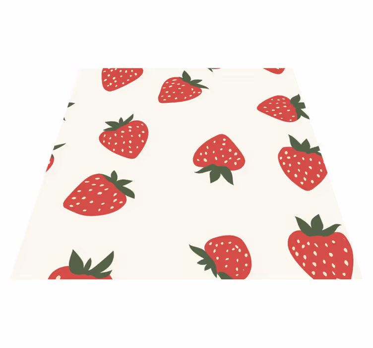 Tappeto pvc cucina design frutta ciliegia - TenStickers