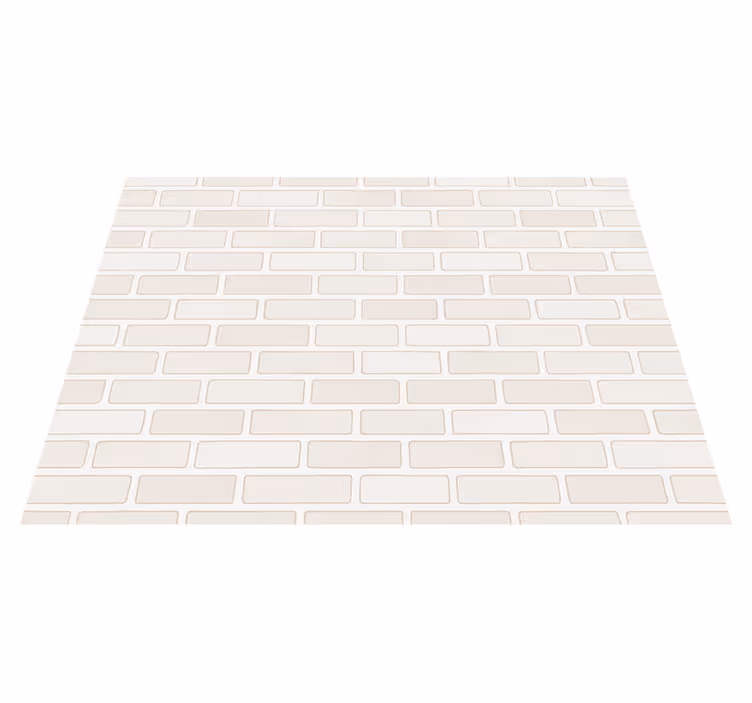 Tappeto pvc cucina motivo mattoni antichi - TenStickers