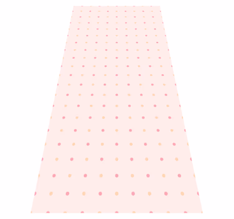 Tappeto vinile camera da letto pois rosa - TenStickers