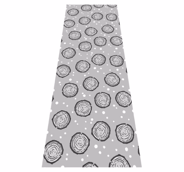 Tappeto vinile nordico stile alpino - TenStickers