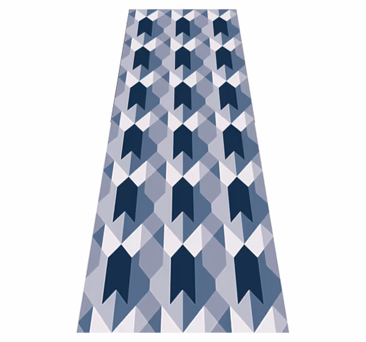 Tappeto vinile nordico geometrico di copenhagen - TenStickers