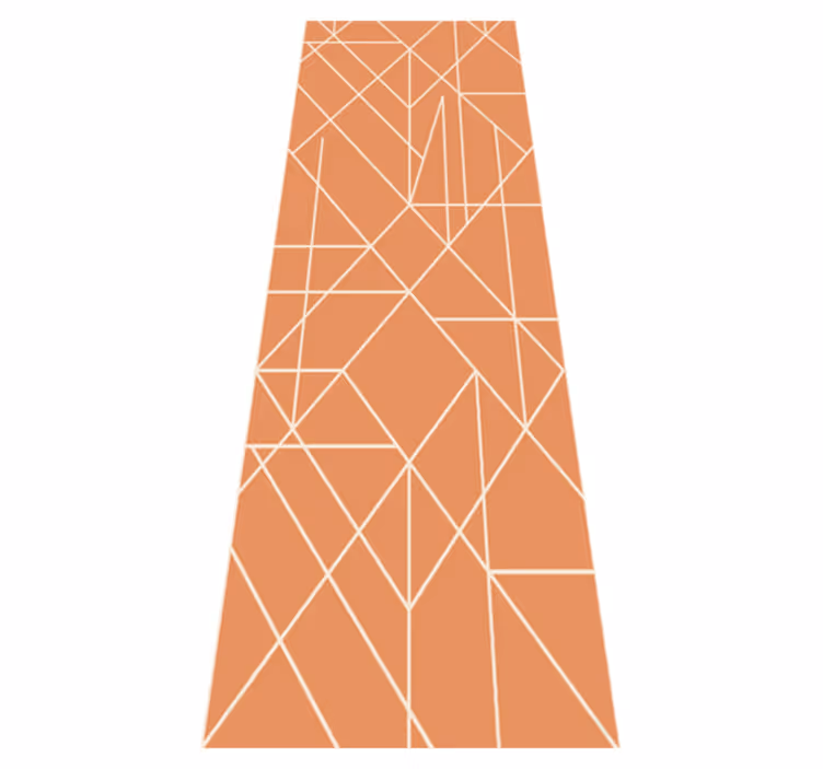 Tappeto vinile nordico mosaico geometrico apex - TenStickers