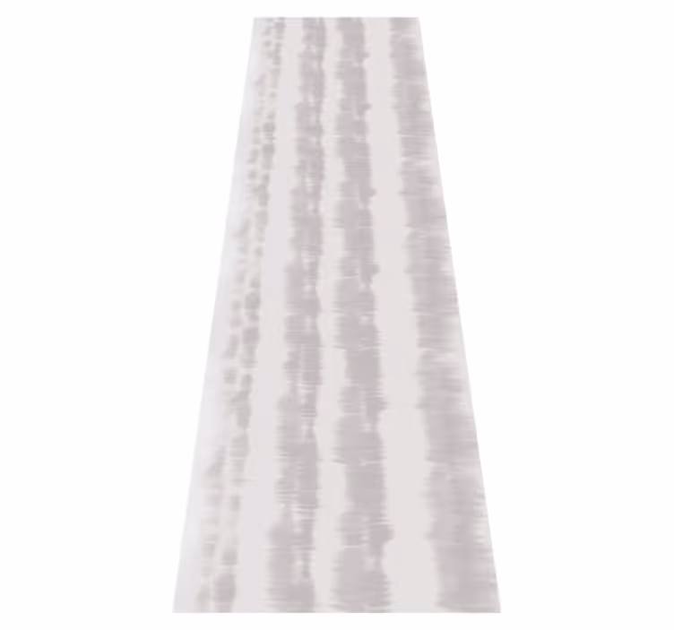 Tappeto vinile nordico grigio chiaro japandi a righe - TenStickers