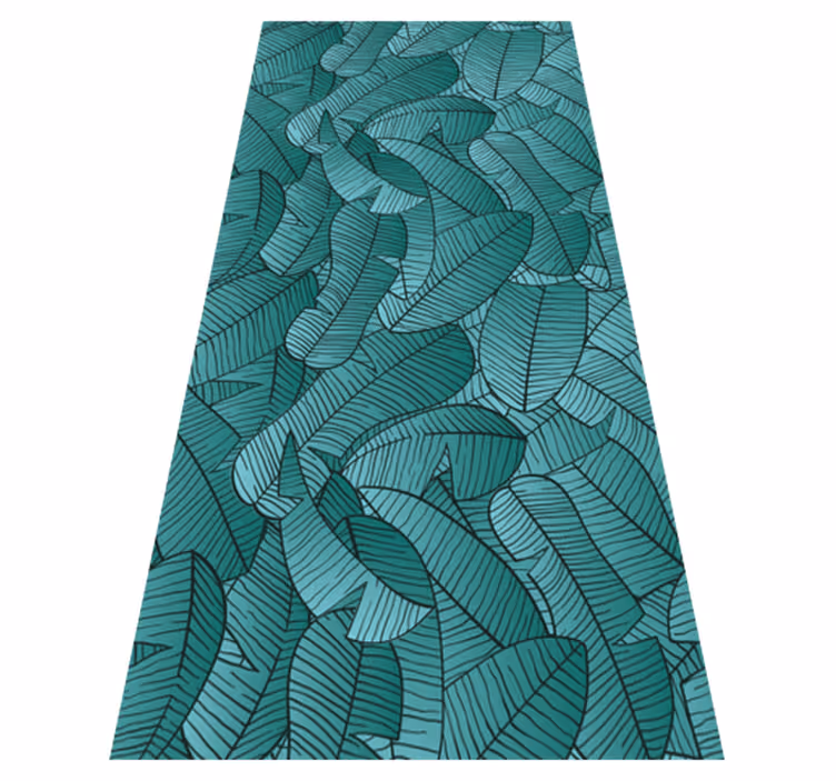 Tappeto vinile natura motivo palme verdi - TenStickers