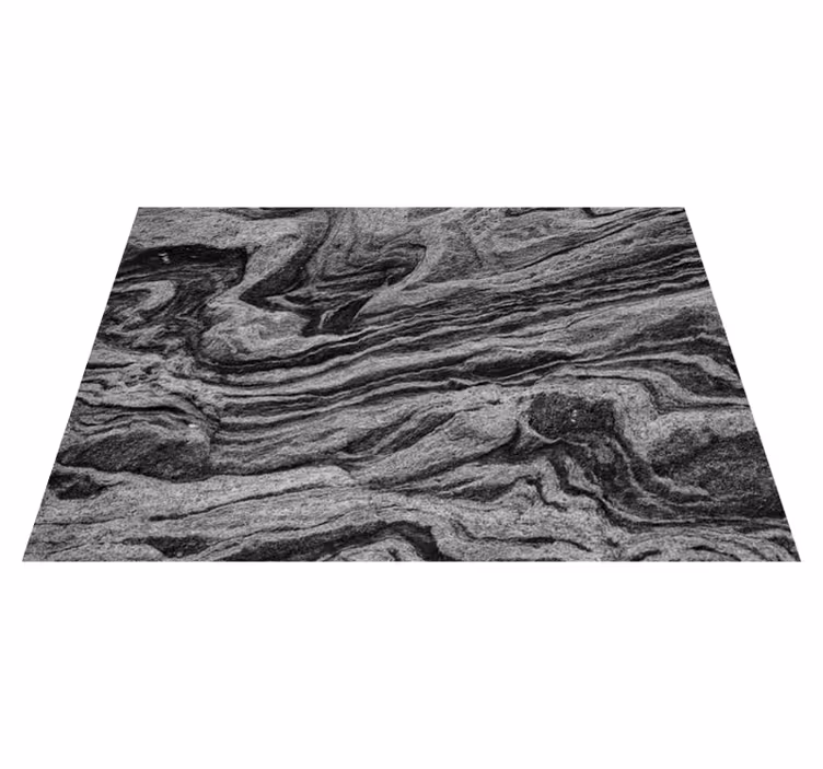 Tappeto vinile motivi texture grigia naturale - TenStickers