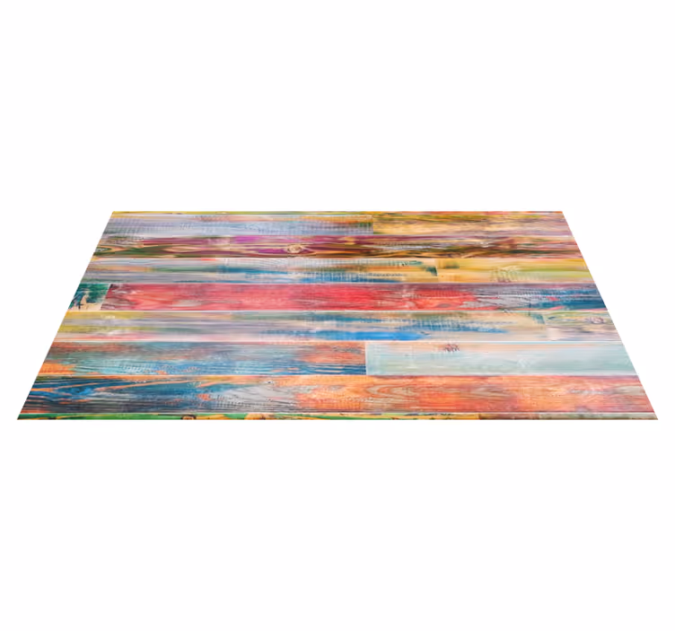 Zerbino pvc assi di legno di colori diversi - TenStickers