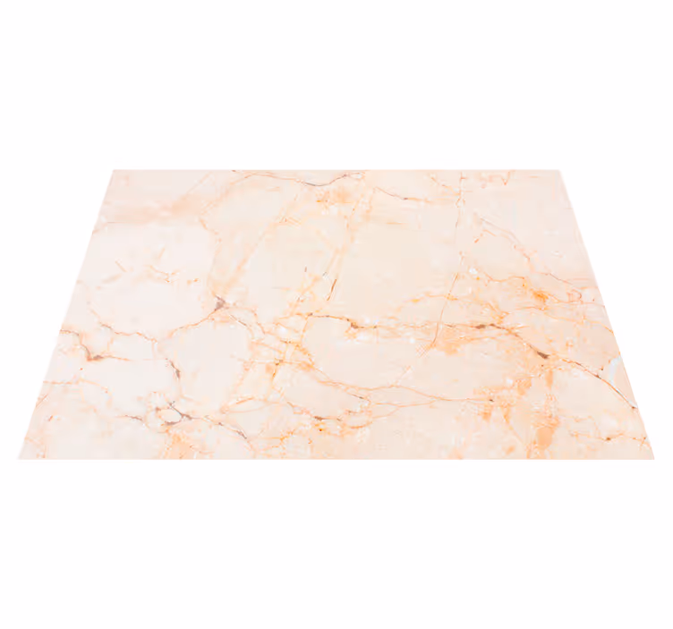 Tappeto vinile beige effetto marmo - TenStickers