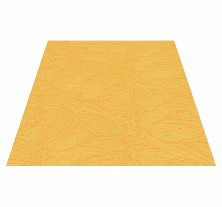 Tappeto vinile giallo tonalità di mais - TenStickers