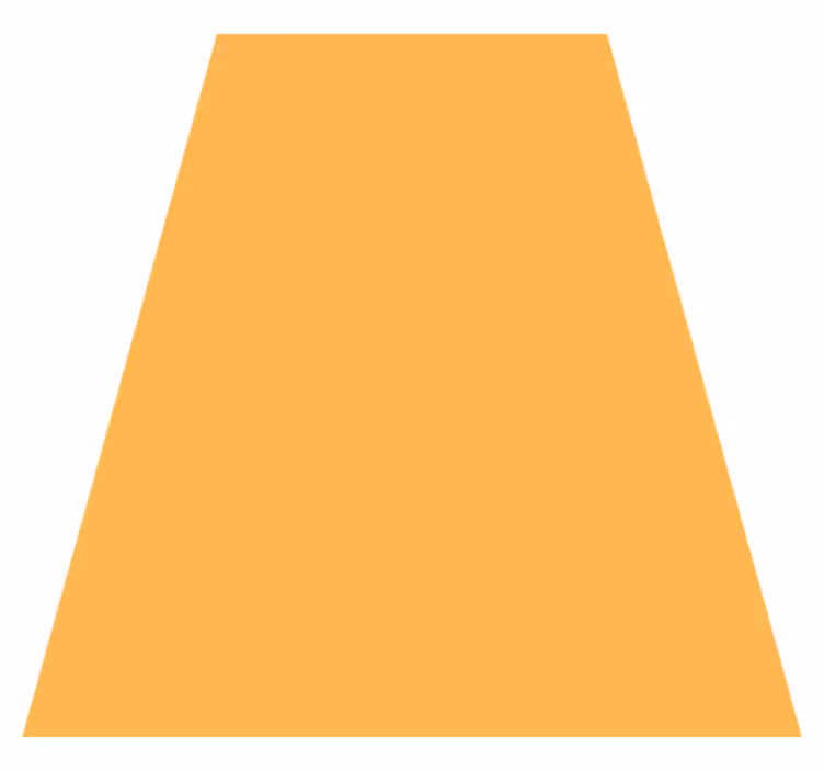 Tappeto vinile arancione colori banana - TenStickers