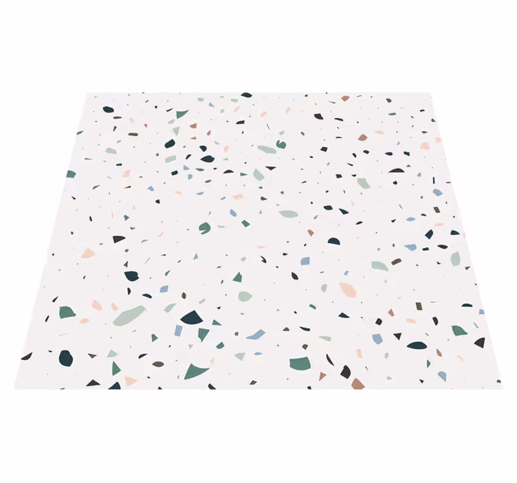 Tappeto vinile esterno terrazzo bianco - TenStickers