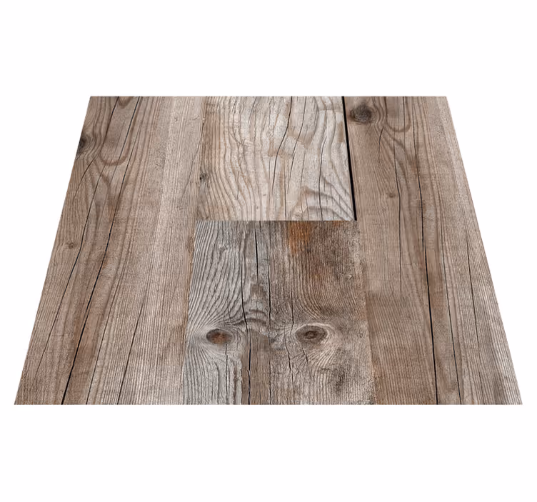 Tappeto vinile esterno texture legno rustico - TenStickers