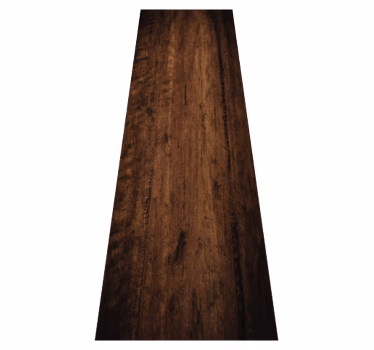 Tappeto vinile esterno legno scuro patinato grezzo - TenStickers