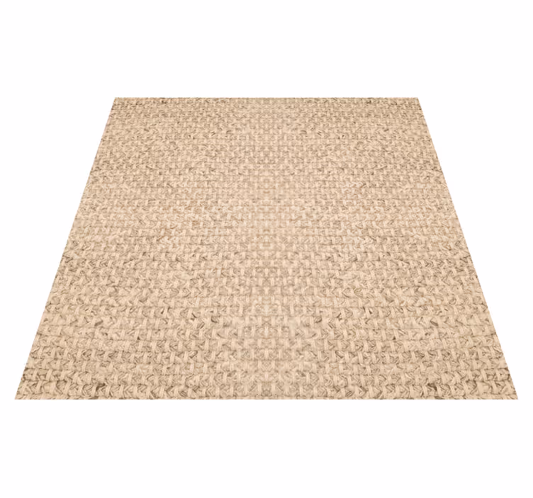Tappeto vinile esterno tessuto beige - TenStickers