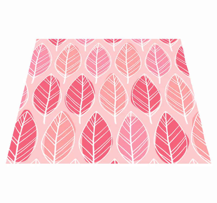 Tappeto vinile rosa birkenwald rosa - TenStickers