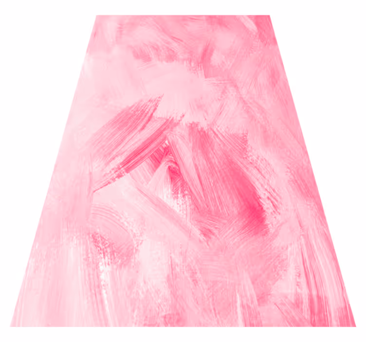 Tappeto vinile rosa pennellate rosa scuro - TenStickers