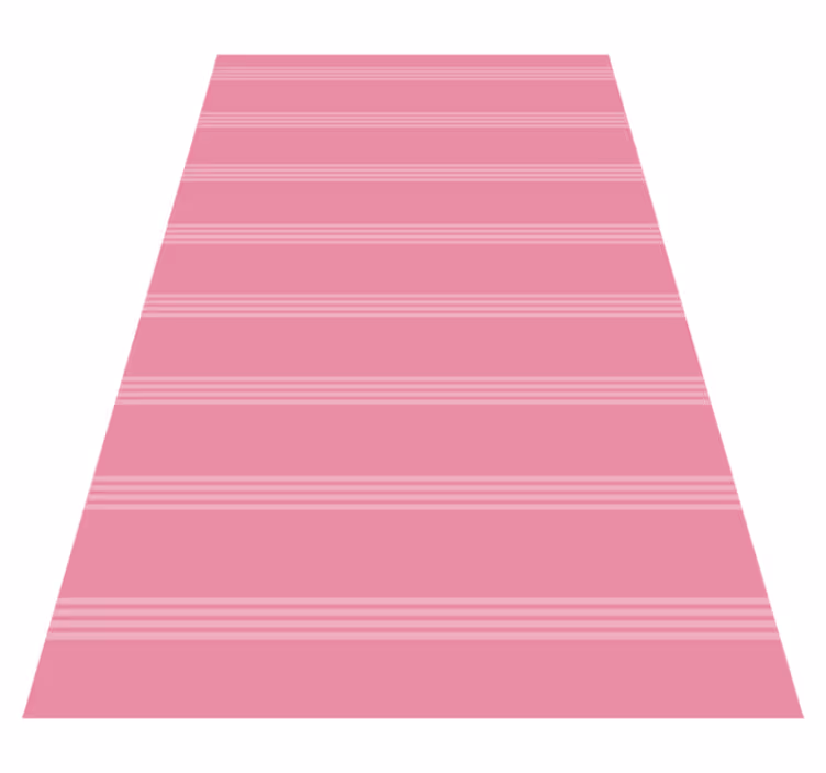 Tappeto vinile rosa righe rosa scuro chiare - TenStickers