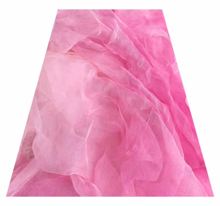 Tappeto vinile rosa texture in tessuto rosa - TenStickers