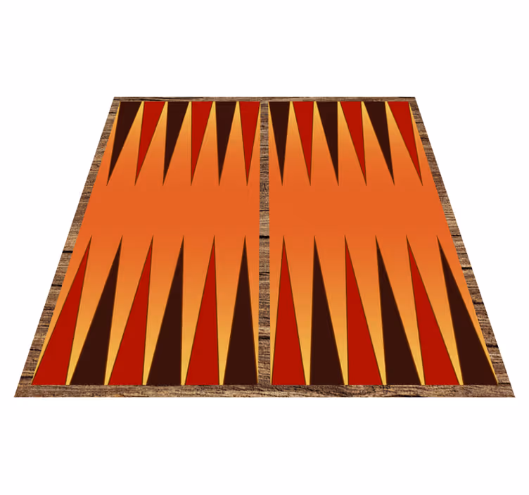 Tappeto vinile strisce strisce geometriche - TenStickers