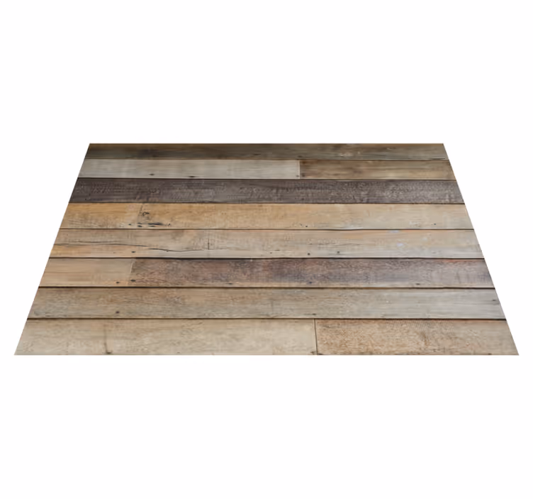 Tappeto vinile effetto legno dettaglio della tavola di legno - TenStickers
