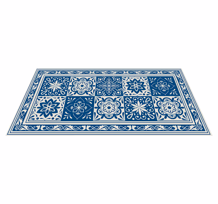 Fantastico tappeto classico vinile piastrelle - TenStickers