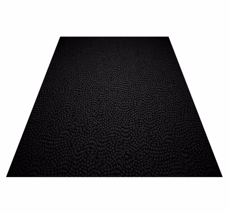 Tappeto vinile motivi monocromatico strutturato - TenStickers
