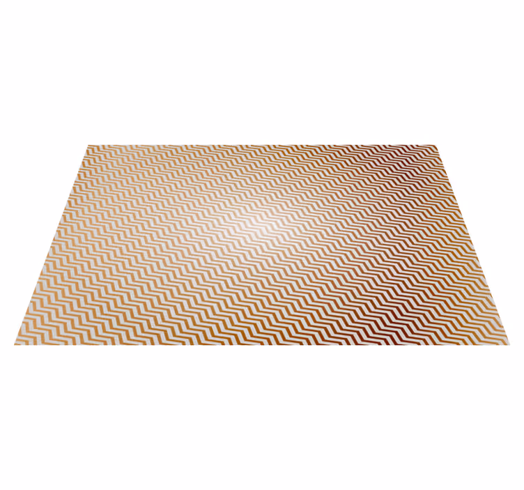 Tappeto vinile strisce motivo chevron - TenStickers