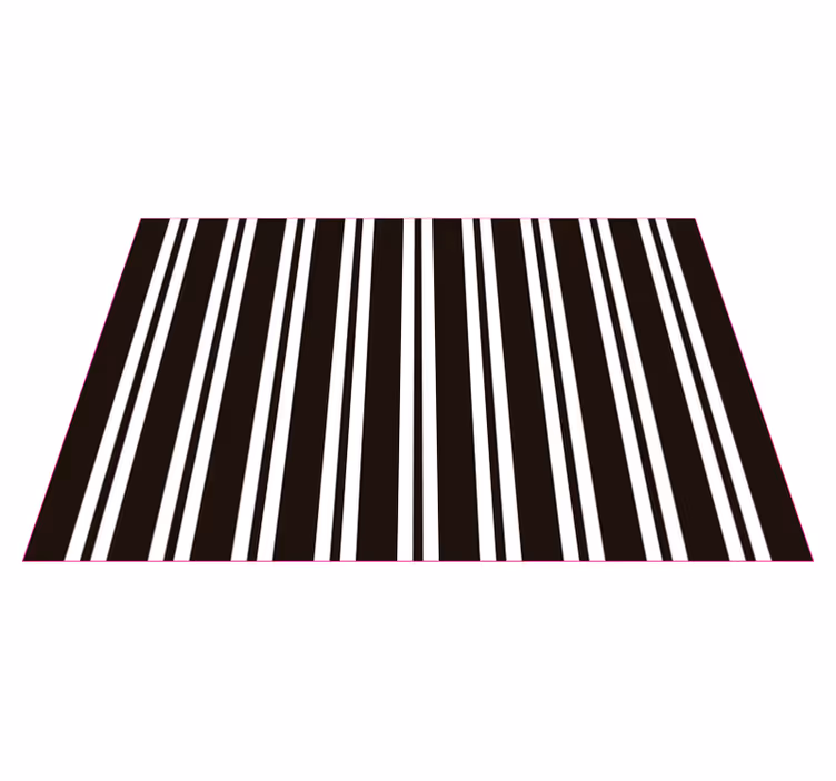 Tappeto vinile strisce eleganza a strisce - TenStickers