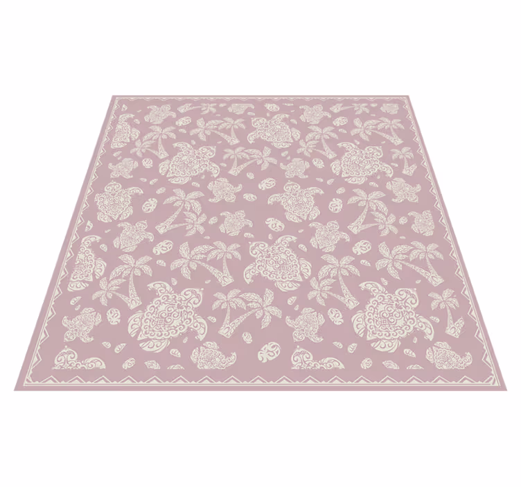 Tappeto vinile Mandala mandala cachemire - TenStickers